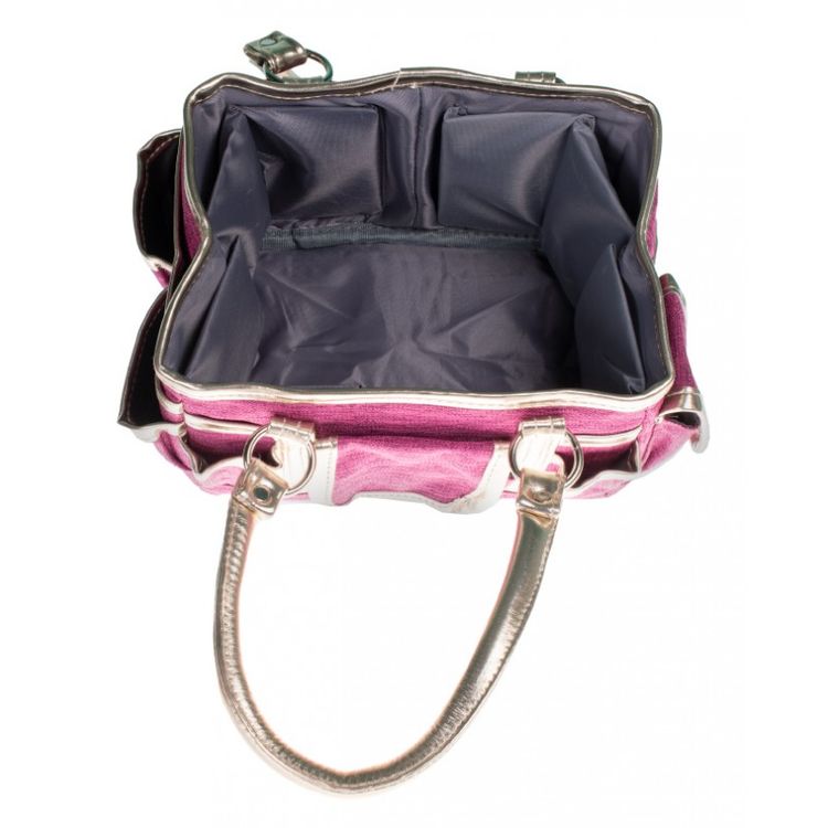 Сумка для рукоделия 15х15х20 см, цвет: фуксия — картинка 4