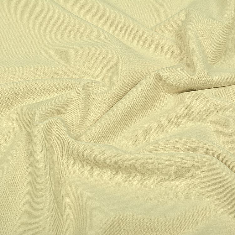 Ткань трикотаж Кулирка хлопок, 6 м, ширина 100+100 см, 145 г/м2, цвет: миндаль, TBY — картинка 3