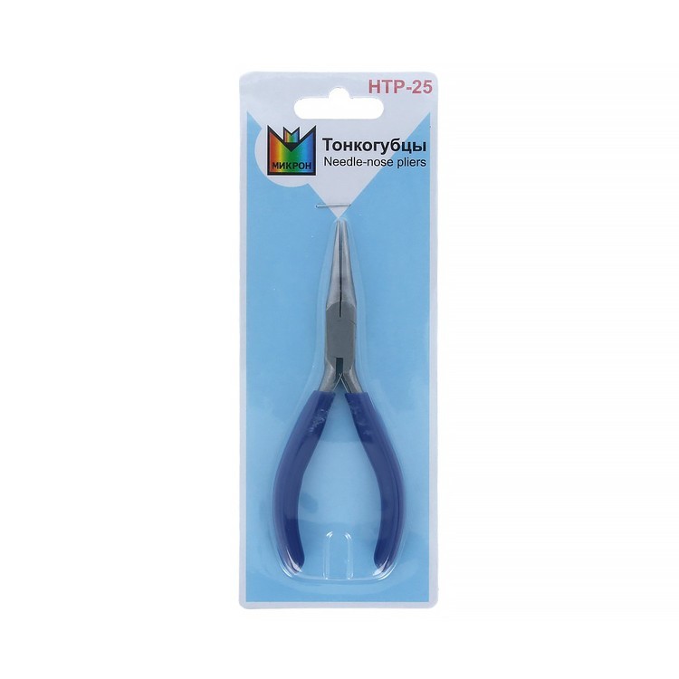 Тонкогубцы, металл, в блистере, Micron — картинка 2