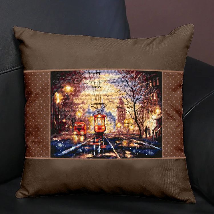 Набор для вышивания «Ночной трамвай» — картинка 10