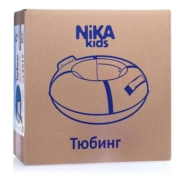Детская зимняя ватрушка тюбинг для катания 85 см — картинка 5