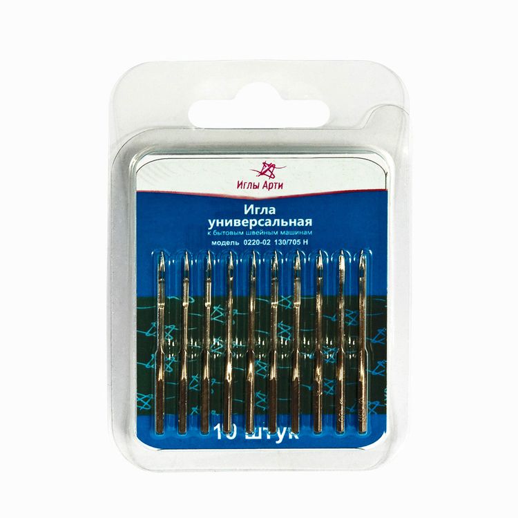 Иглы для бытовых швейных машин, №100, универсальные, Арти — картинка 2