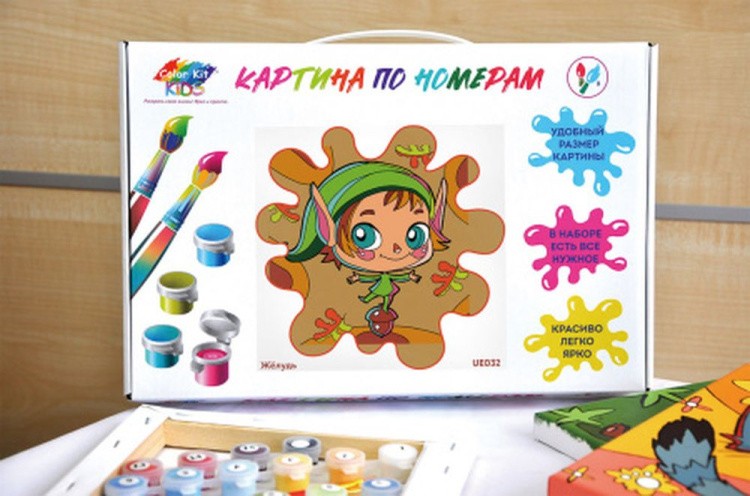 Картина по номерам «Жёлудь» — картинка 2