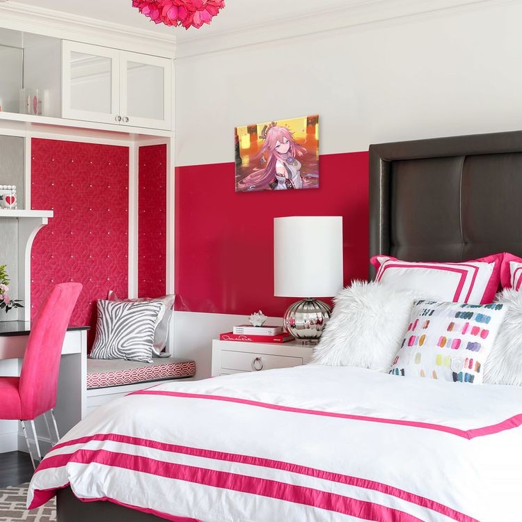 Картина по номерам «Геншин. Аэ Мико» — картинка 4