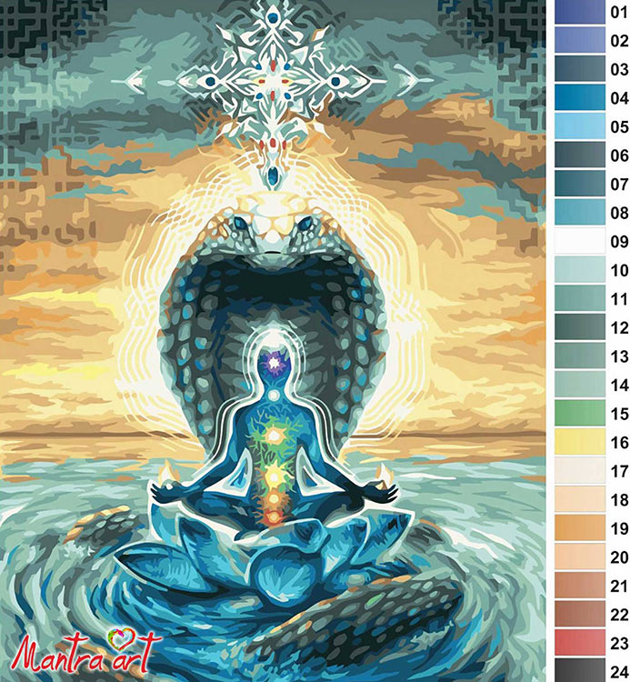 Картина по номерам «Творение» — картинка 2