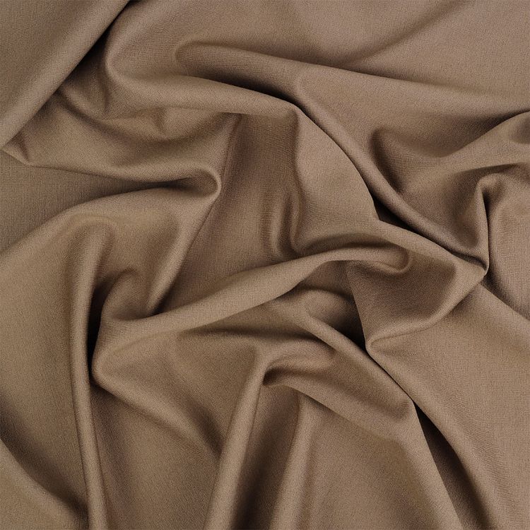 Ткань Джерси, 1 м x 155 см, 350 г/м², цвет: бежевый, TBY — картинка 5