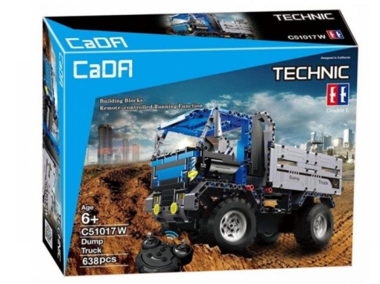 Радиоуправляемый конструктор «Самосвал - 2.4G», 531 деталь — картинка 4