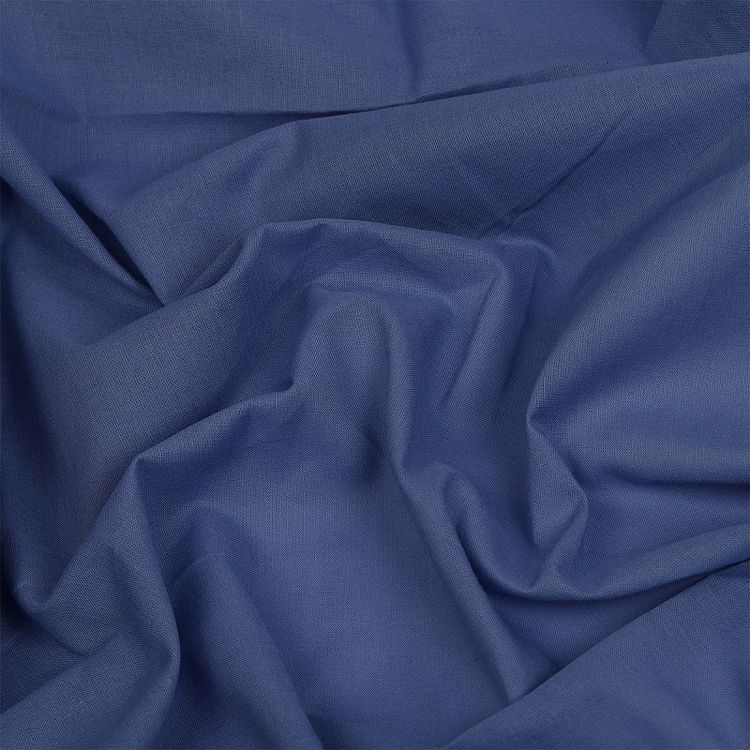 Ткань Батист, 1 м х 150 см, 72 г/м², цвет: синий, TBY — картинка 4