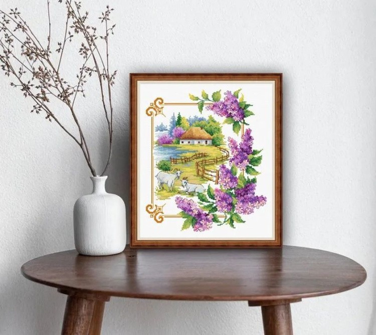 Набор для вышивания «Родные просторы. Сирень» — картинка 13