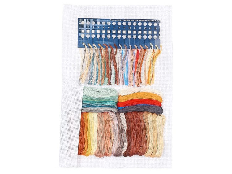 Набор для вышивания «Щенки у камина» — картинка 3