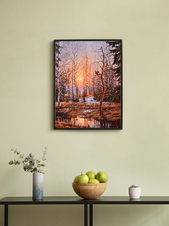 Картина по номерам «Глухарь» — картинка 9