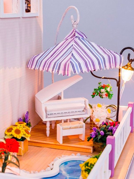 Набор для создания миниатюры (румбокс) «Для юной принцессы» — картинка 6