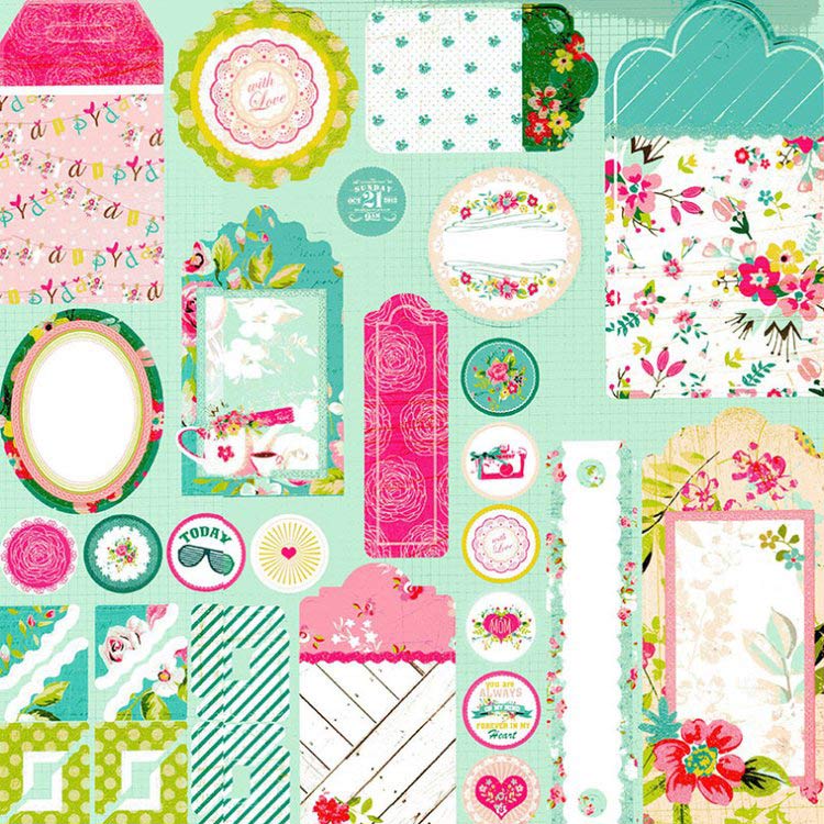 Набор бумаги «Цветущее лето» — картинка 11