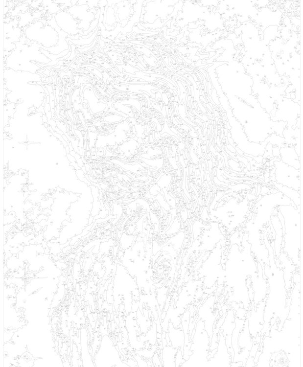 Картина по номерам «Космический» — картинка 3