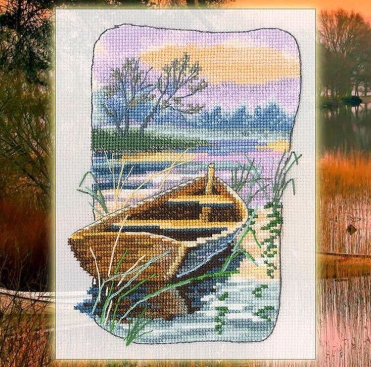 Набор для вышивания «Старый бабушкин сад-7» — картинка 3