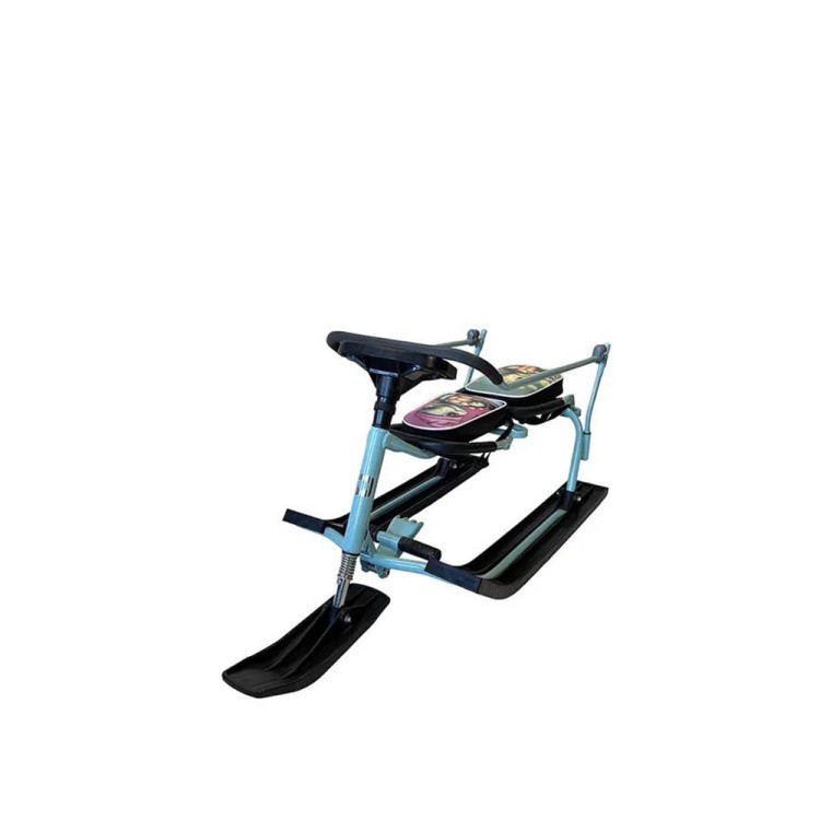 Снегокат детский 505 TWINS BABY PUSH для двоих со спинкой — картинка 5