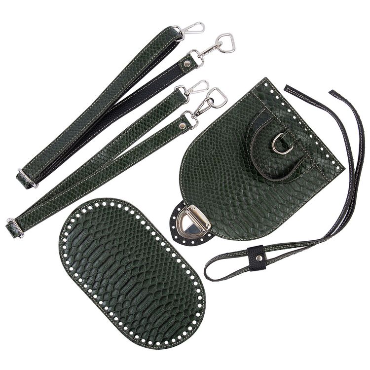 Набор для вязаного рюкзака «Зеленый», Gamma — картинка 2