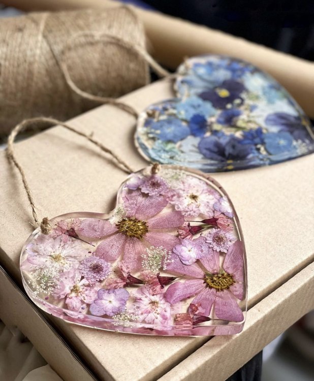 Силиконовый молд для эпоксидной смолы - Сердце - S — картинка 3