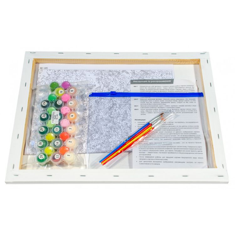 Картина по номерам «Летний луг» — картинка 3