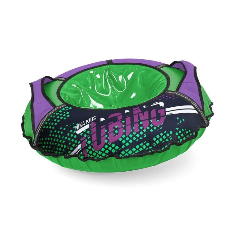 Детская зимняя ватрушка тюбинг для катания 80 см — картинка 4