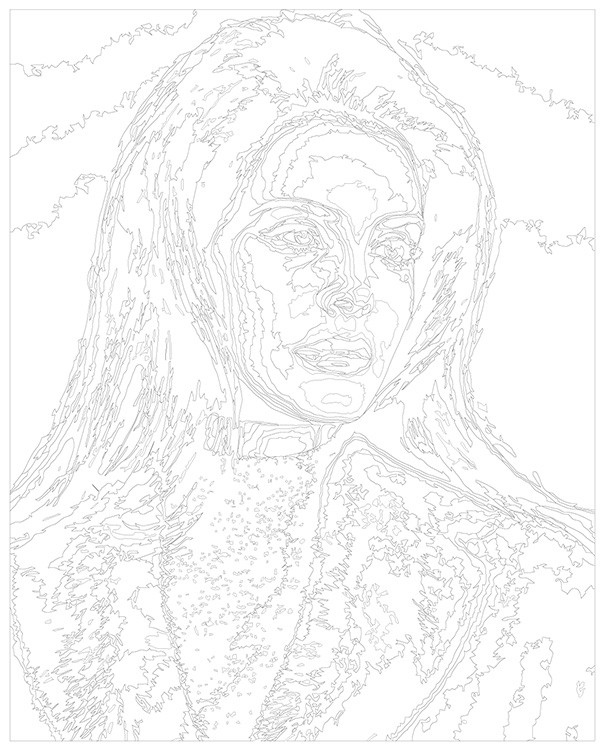 Картина по номерам «Lana Del Rey Лана Дель Рей 9» — картинка 3