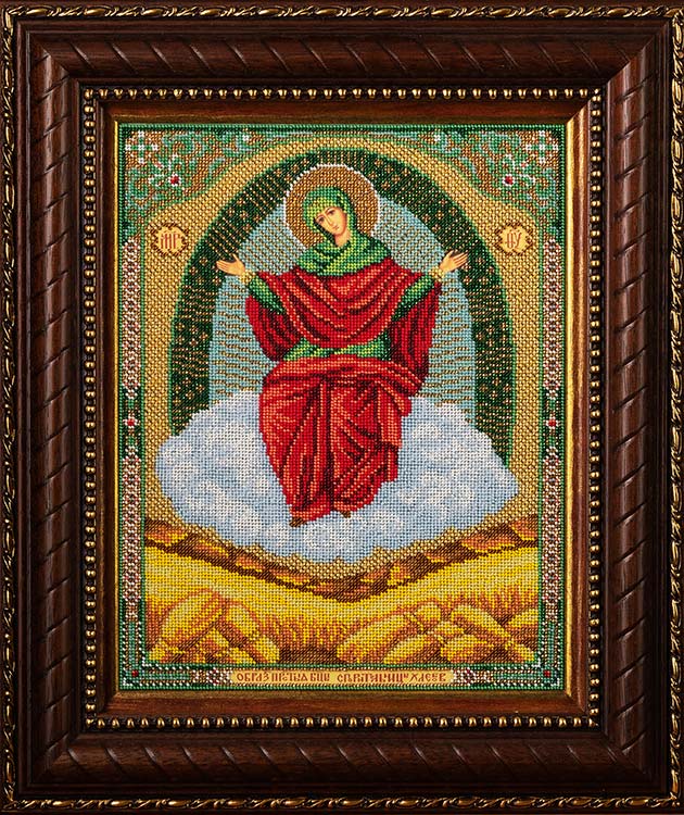 Набор вышивки бисером «Богородица Спорительница Хлебов» — картинка 2