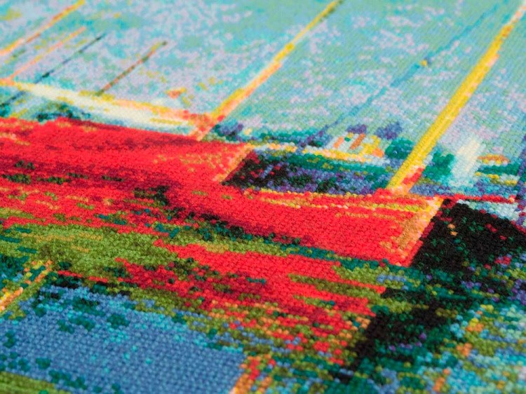 Набор для вышивания «Аржантей» Клода Моне — картинка 4