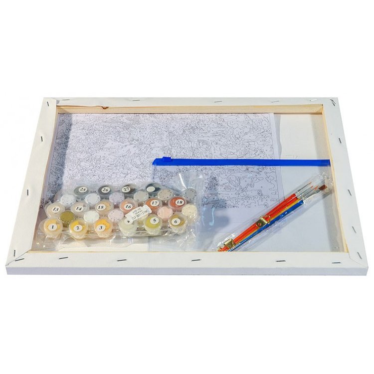 Картина по номерам «Славная парочка» — картинка 3