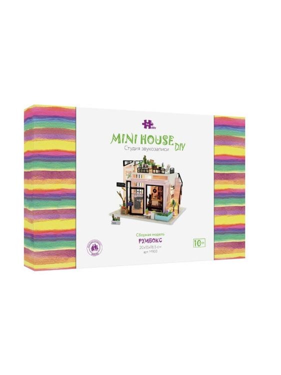 Набор для создания миниатюры (румбокс) «Студия звукозаписи» (русифицированная версия) — картинка 6