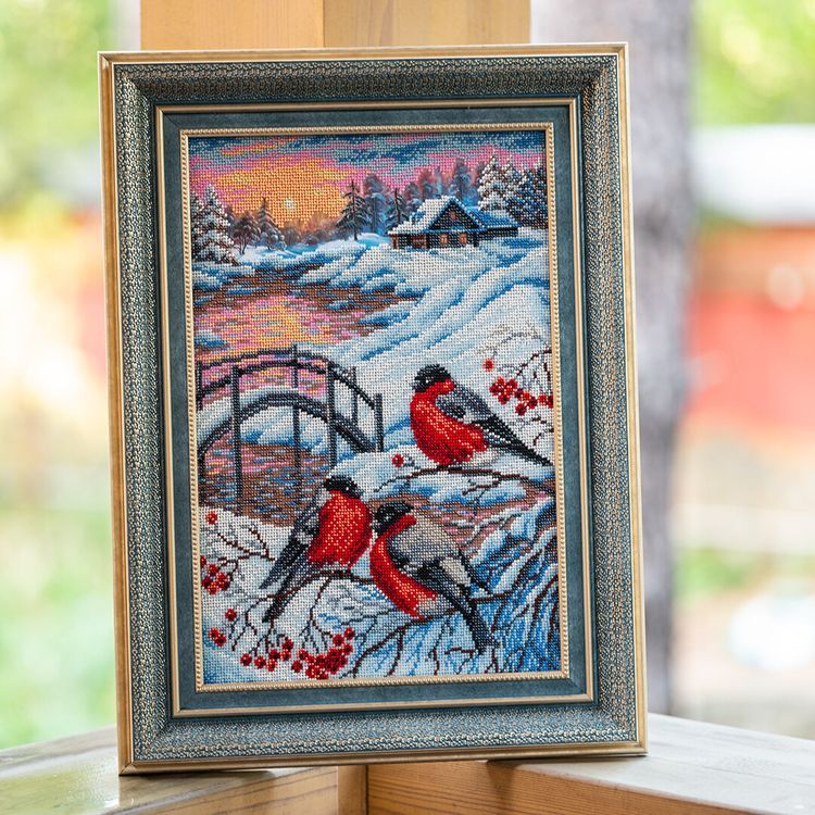 Набор для вышивания «Зимние краски» — картинка 3