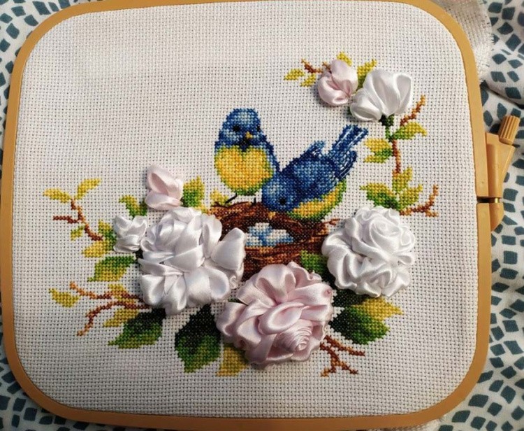 Набор для вышивания «Синички» — картинка 9