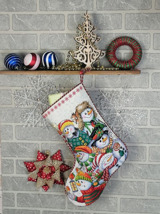 Набор для вышивания «Веселые снеговики» — картинка 5