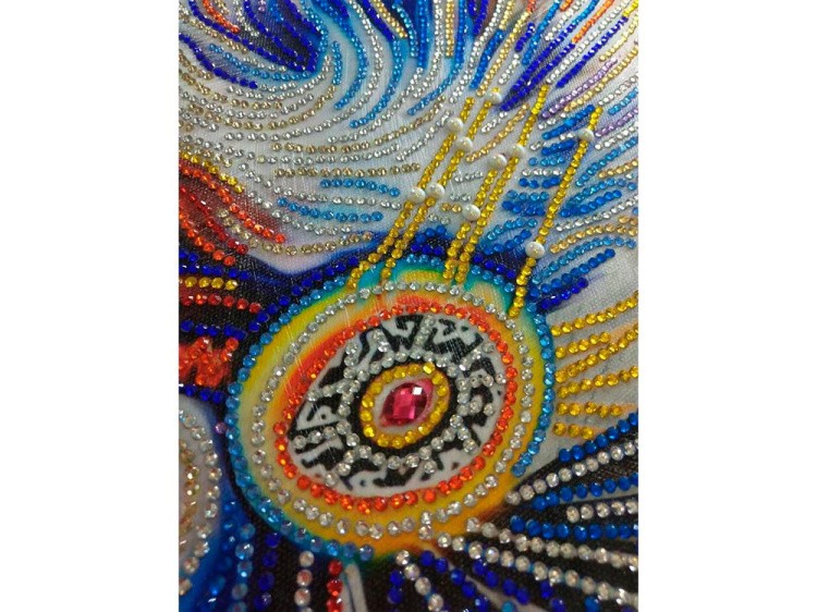 Алмазная вышивка 5D «Звездная лиса» — картинка 2