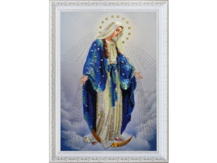Набор для вышивания бисером «Икона «Пресвятая Дева Мария»
