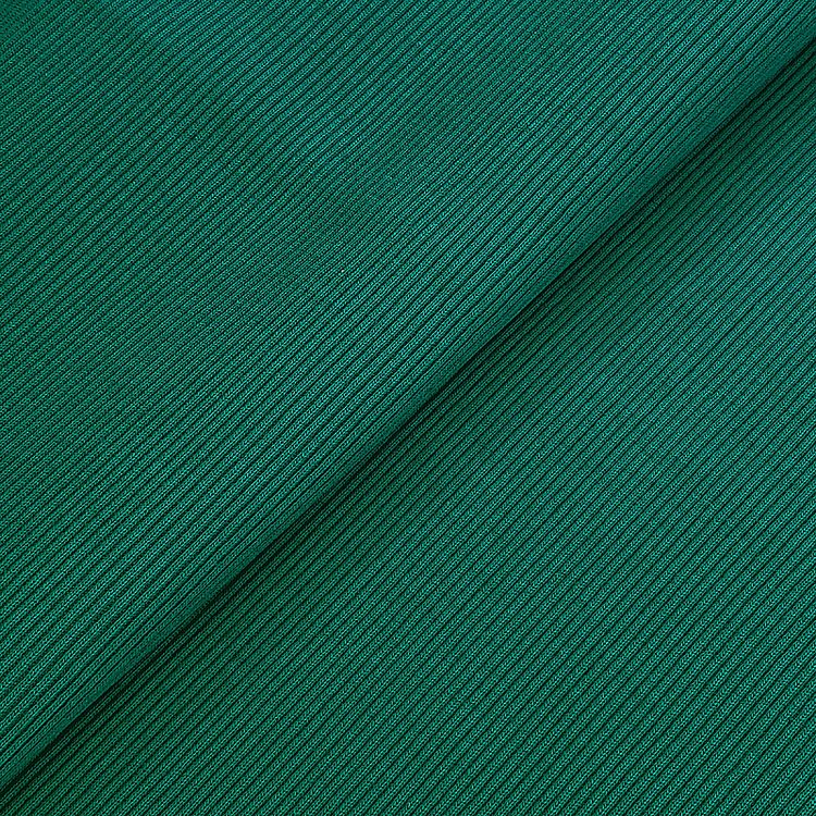 Ткань трикотаж Кашкорсе с лайкрой, 3 м x 120 см, 400 г/м², цвет: изумруд, TBY — картинка 3
