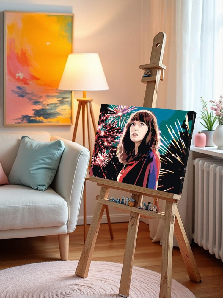 Картина по номерам «Очень странные дела: Джойс Байерс - Вайнона Райдер 2» — картинка 10