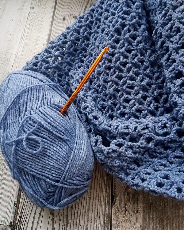 Пряжа ALIZE Cotton Gold Hobby (514), вода, 5 шт. по 50 г — картинка 7