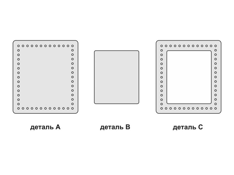Рамка средняя овальная, 21x25 см — картинка 3