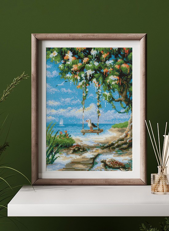 Набор для вышивания «Качели у моря» — картинка 7