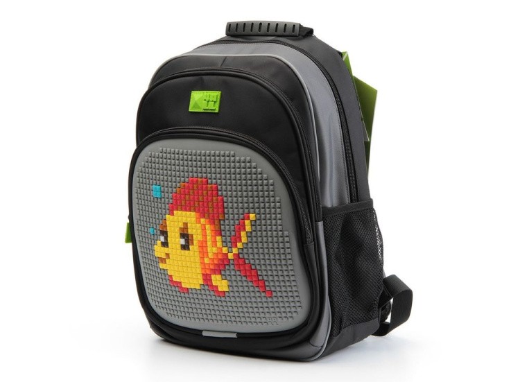 Рюкзак 4ALL Kids с битами, черно-серый — картинка 2