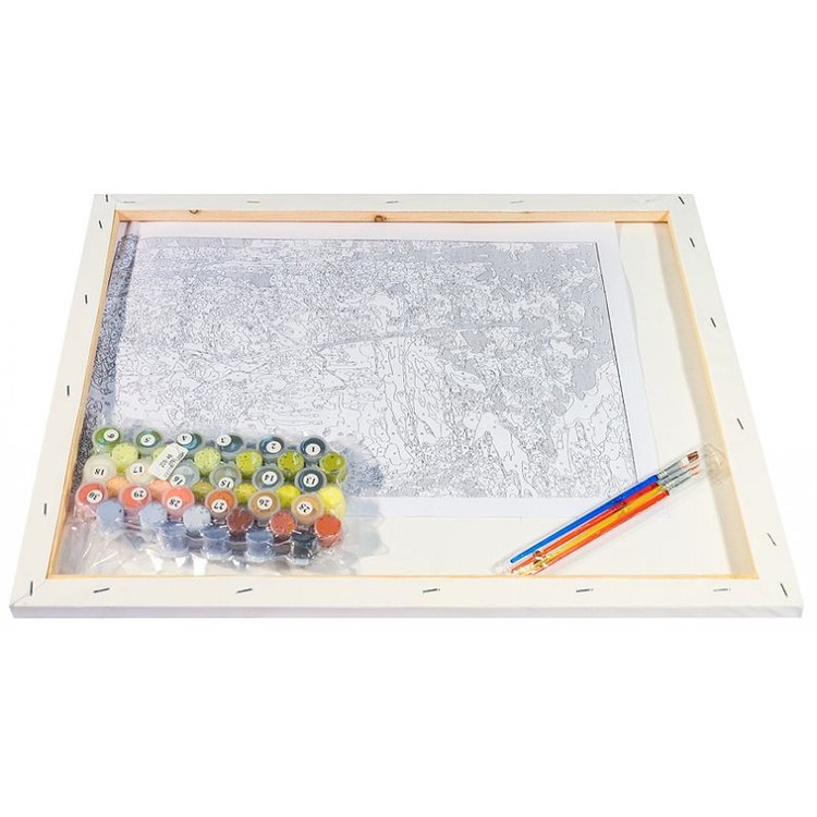 Картина по номерам «Березовая роща» — картинка 3