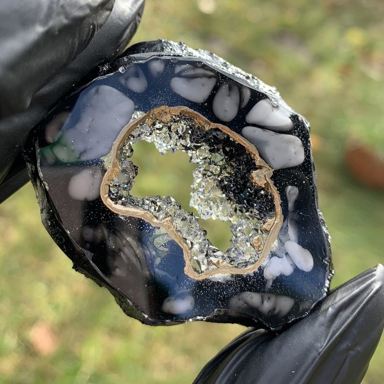 Силиконовый молд - Друза #1 от Ancella, 30х25х12мм — картинка 3