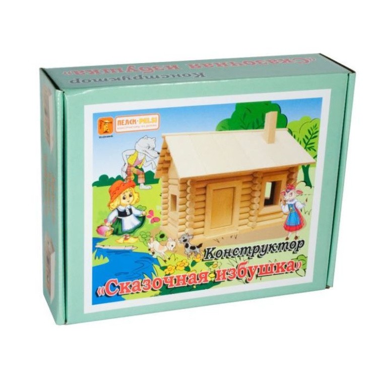 Конструктор из дерева «Сказочная избушка» — картинка 2