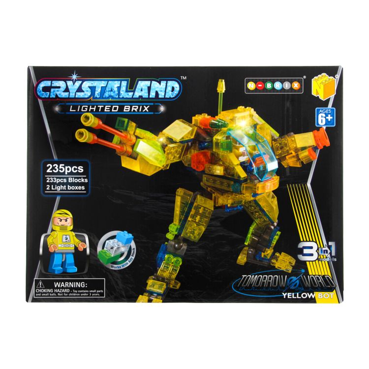 Конструктор «Трансформер 3 в 1», 213 деталей — картинка 4