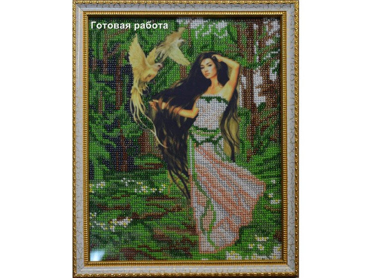 Набор вышивки бисером «Лесная фея» — картинка 2