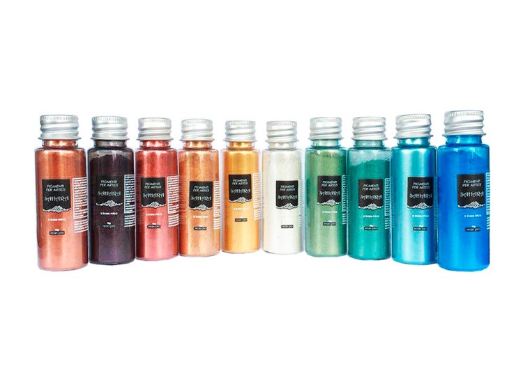 Набор металлических пигментов SAHARA, 10 шт., Resin Pro — картинка 2