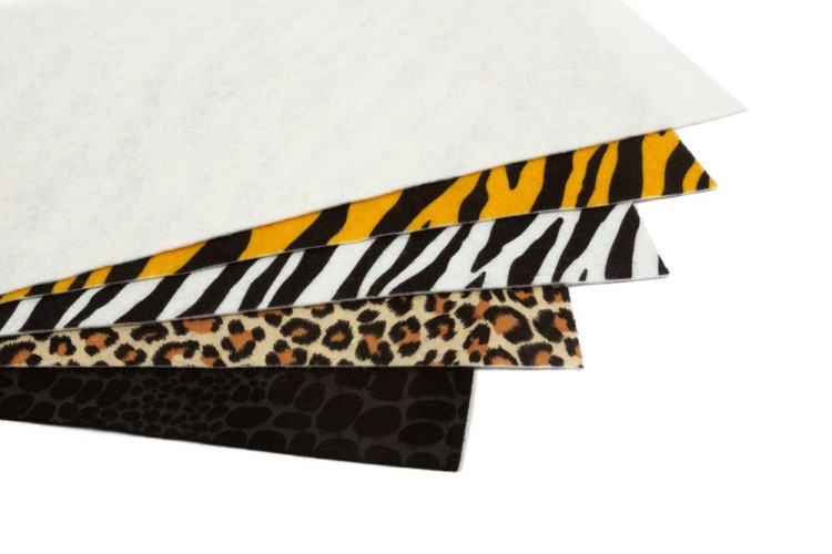 Фетр декоративный «Ассорти №1», мягкий, 1 мм, 20х30 см ± 2 см, 5 шт., Blitz — картинка 2