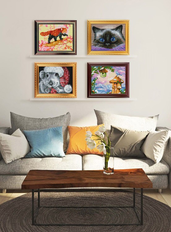 Алмазная вышивка «Мыслитель» — картинка 11