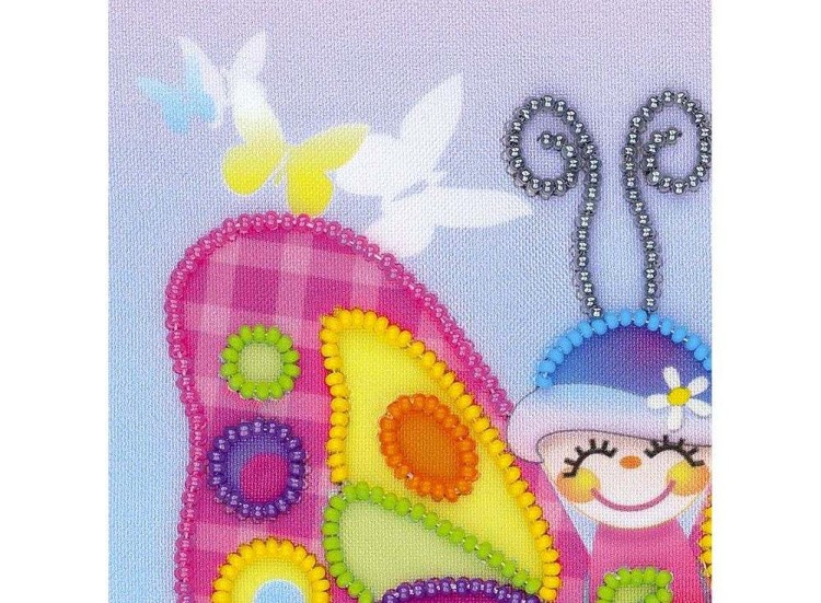 Набор вышивки бисером «Сказочная бабочка» — картинка 2