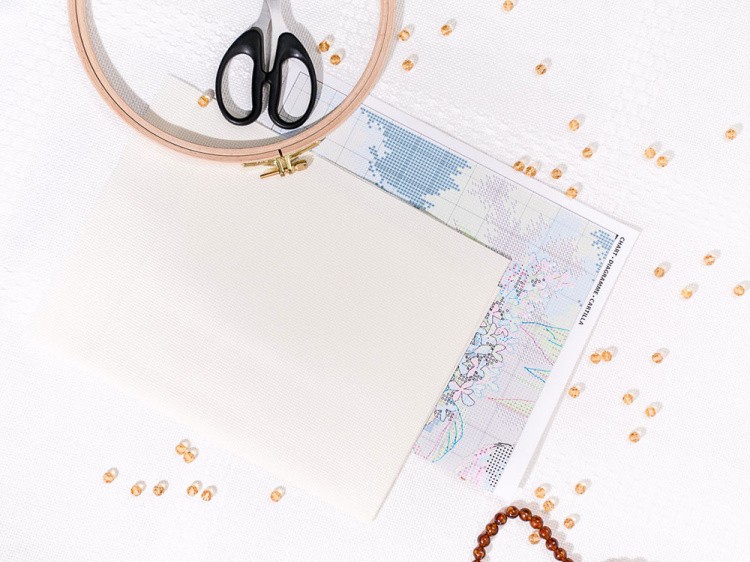 Набор для вышивания «Синицы и сирень» — картинка 5